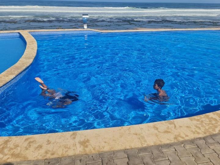Appartement De Luxe Front Mer A Dar Bouaaza 다르 보우아자 외부 사진
